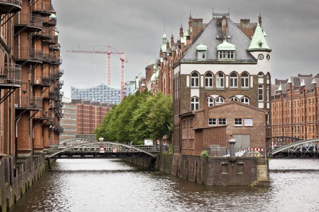 Hamburgas yra didžiausias Vokietijos uostamiestis.