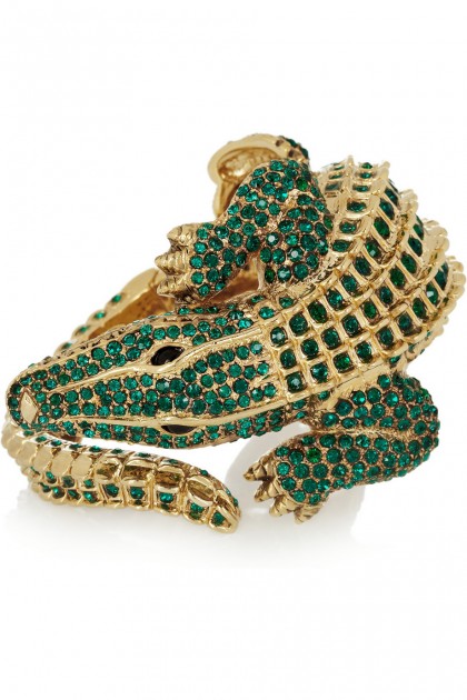 Crocodile bracelet | Arm jewelry, Crystal cuff, Jewelry
